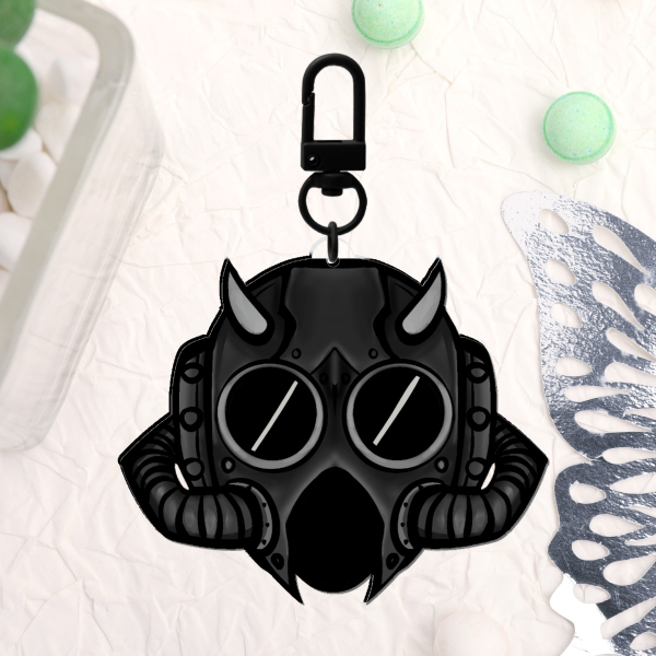 Impera ghoul helmet full bleed keychain