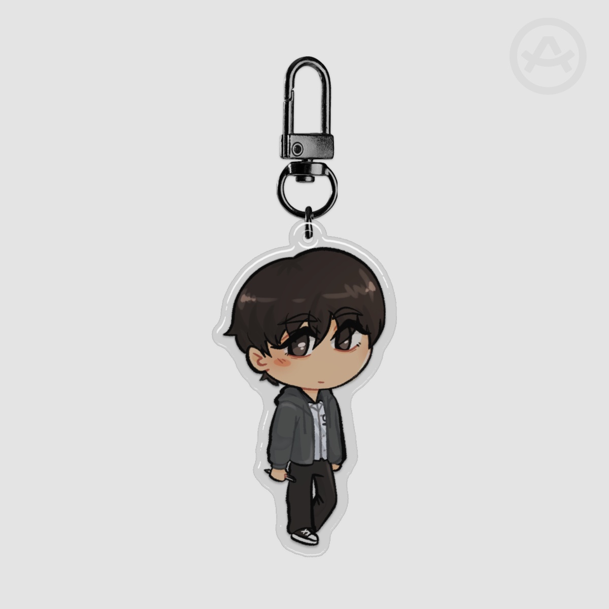whc sieun - epoxy acrylic keychain