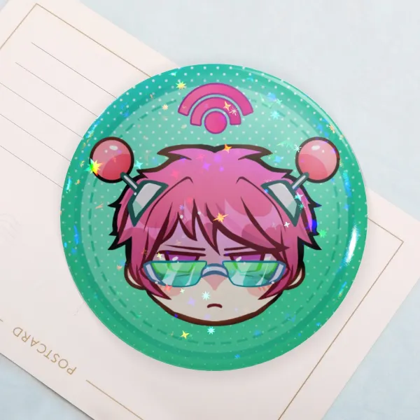 Saiki K Shiny Pin