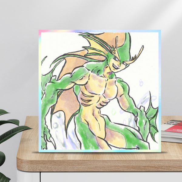 Rikuo Art Boards with Rainbow-Edged