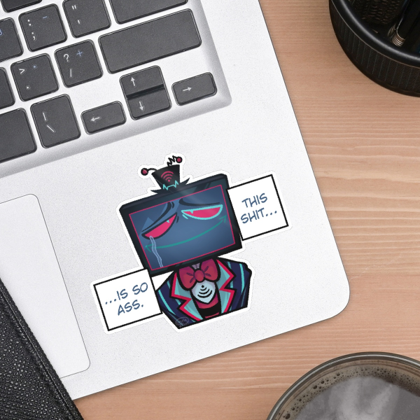 Vox "this shit is so ass..." Sticker