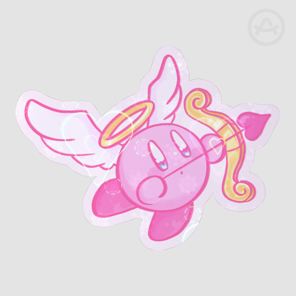 Kirby Cupid Sticker