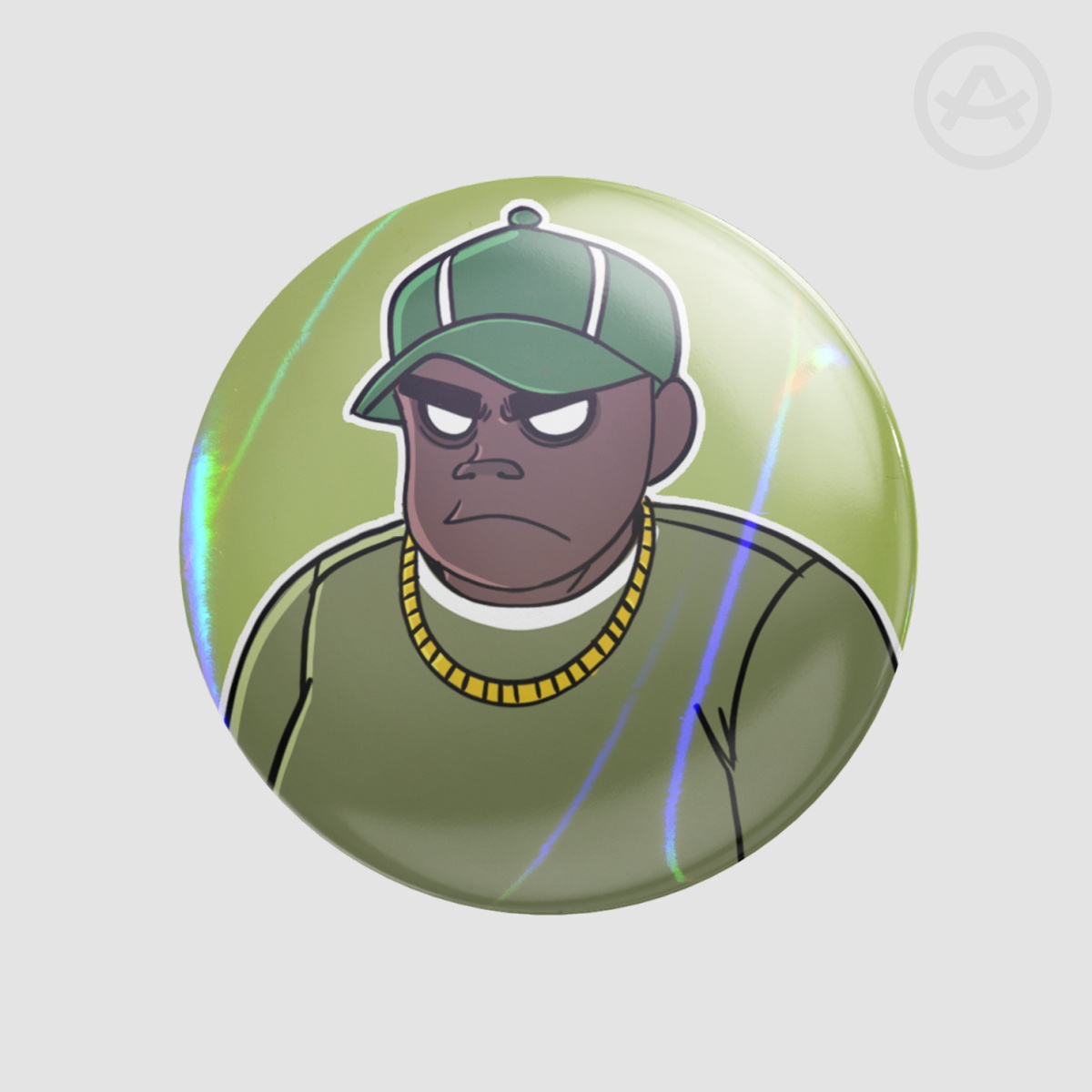 Russel Round Badge (Button Pins)