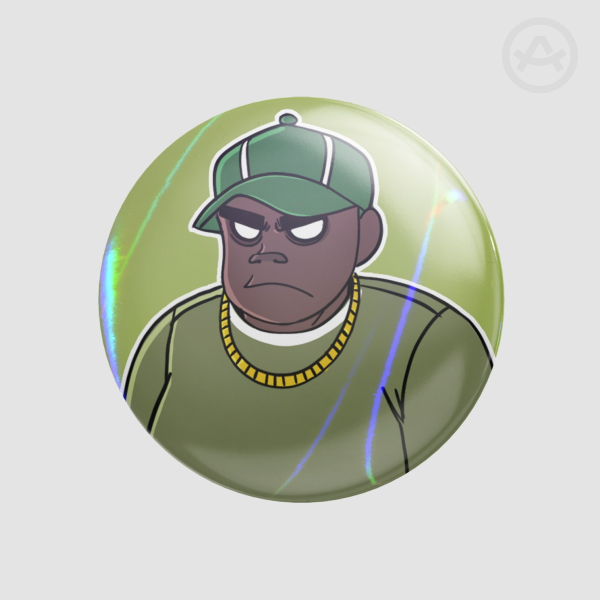 Russel Round Badge (Button Pins)