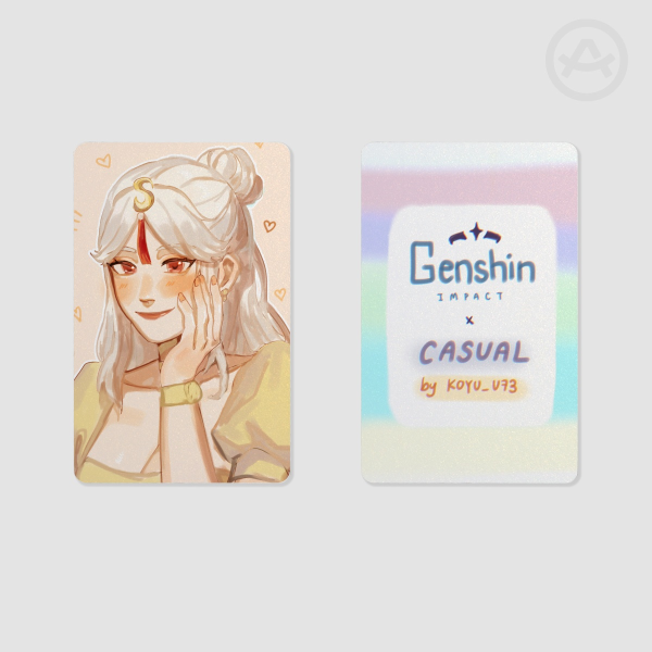 Ningguang [Genshin Impact x Casual Photocard Series] by koyuh