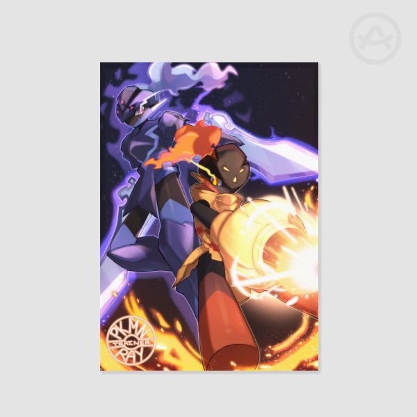 POKEMON Armarouge and Ceruledge Poster