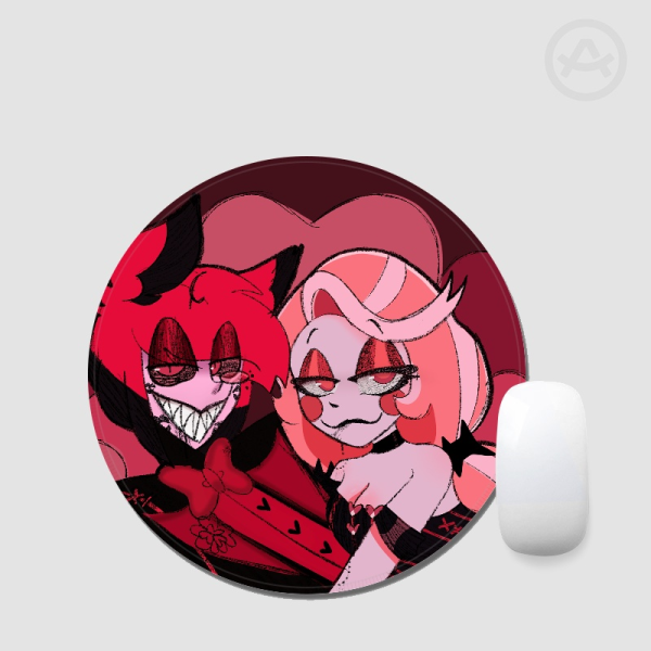 Charlastor/ Radiobelle Round Mouse Pad