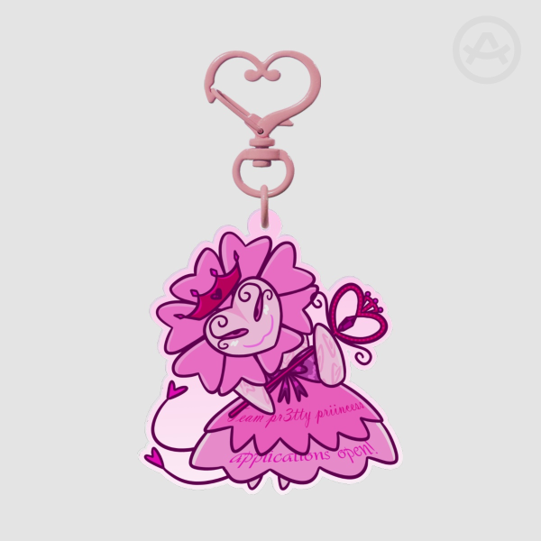 Pr3ty Priincess Keychain