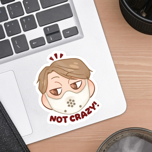 ♡ Hannibal ♡ Not Crazy Hannibal sticker
