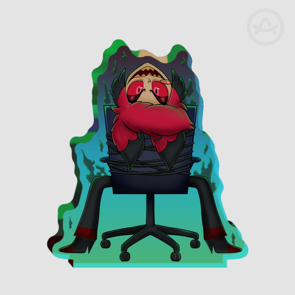 You’re so obsessed with me - Alastor Thick Acrylic Stand