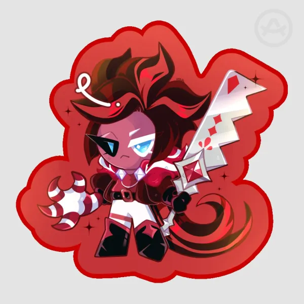 Red Velvet Cookie Sticker