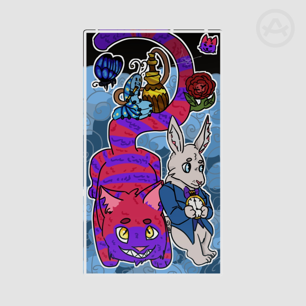 Wonderland Critters -Book mark