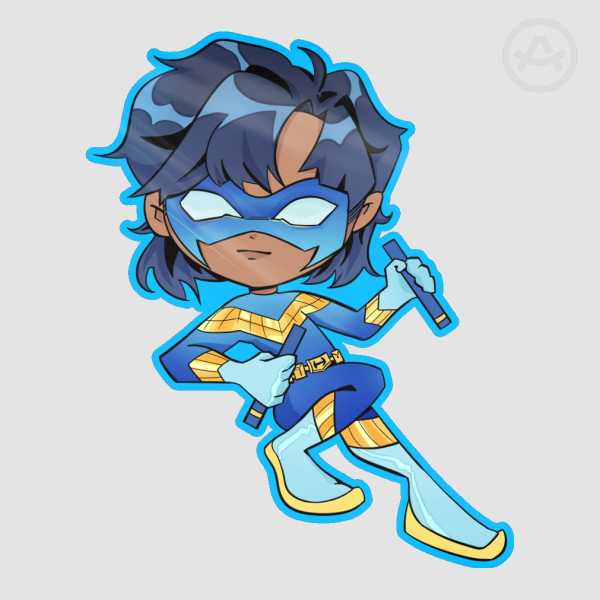 dick grayson discowing sticker