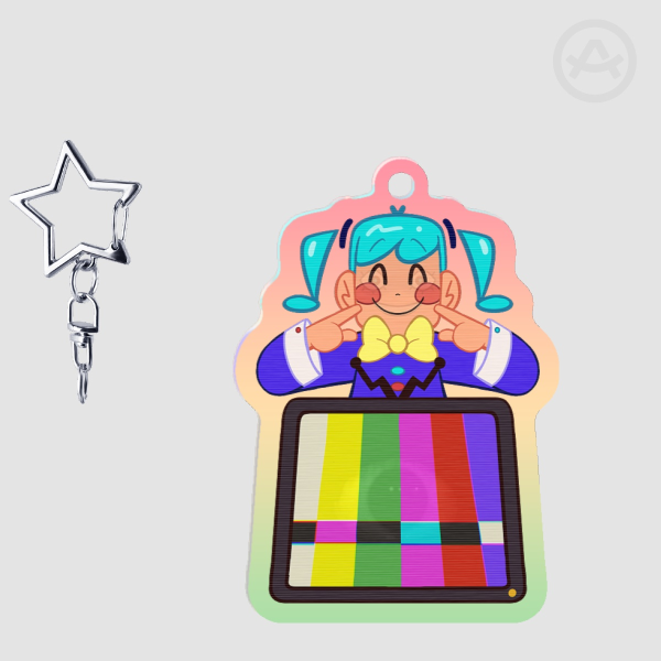 Acrylic Pendant Miku Static