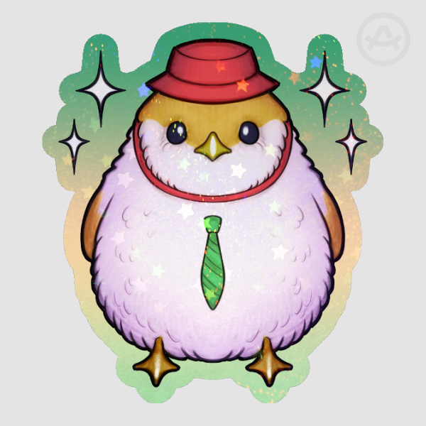 Bun-chan Sticker (orange)