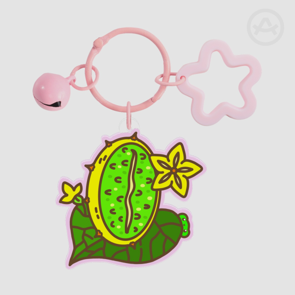 FATF Kiwano Acrylic Keychains