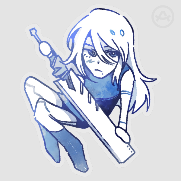 A2 (Sticker) - Nier Automata