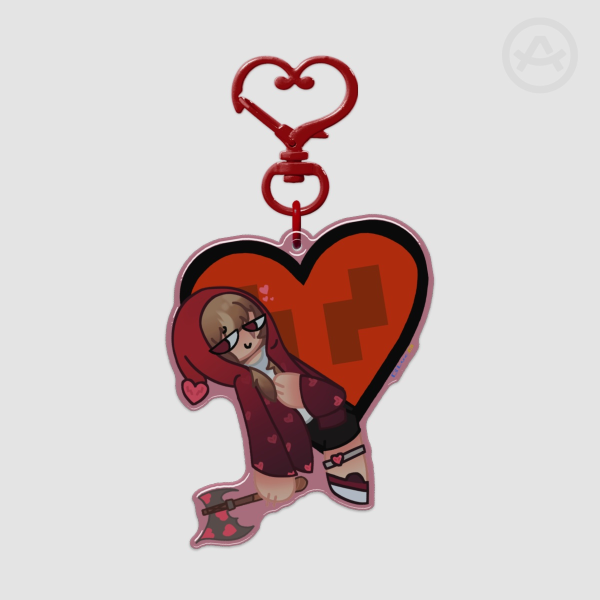 Pearl doublelife keychain