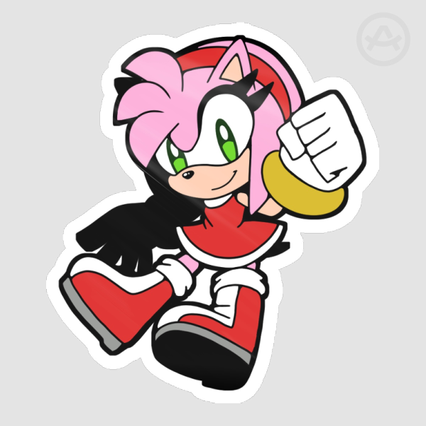 Amy Rose Chibi Sticker