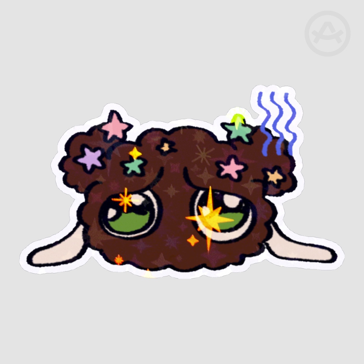 Molly Puff Sticker