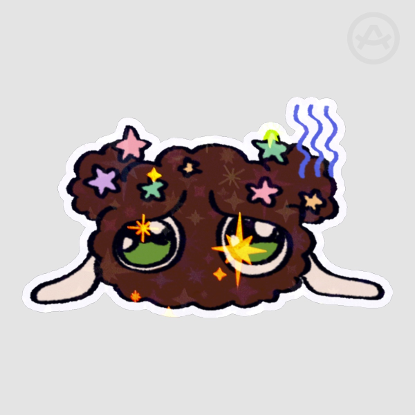 Molly Puff Sticker