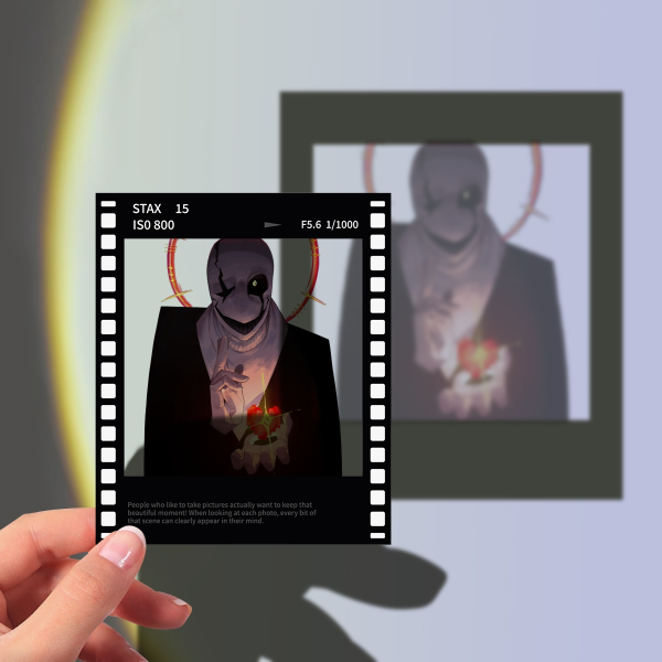 Mystery Man - Film Polaroid Photocard