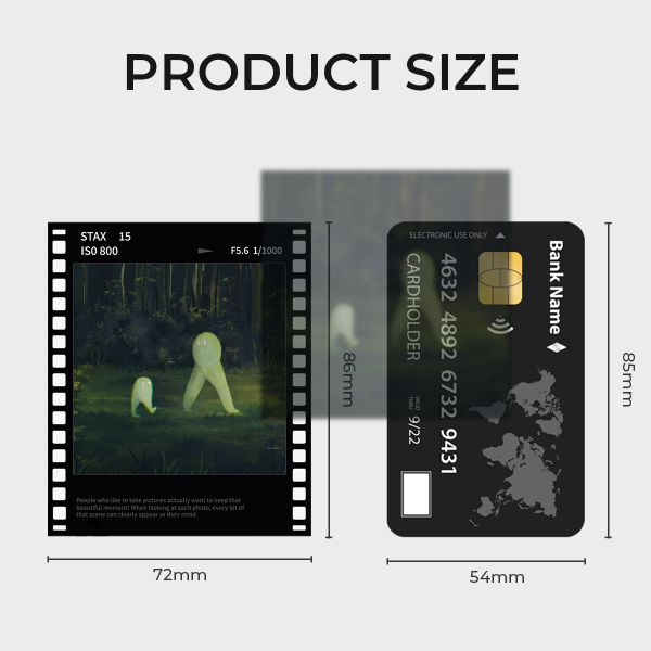 Cryptid Polaroid Photocards