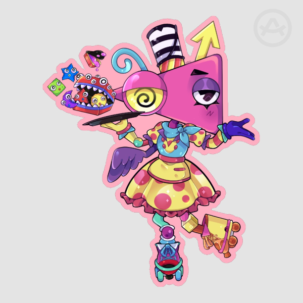 TADC Carhop Zooble Sticker