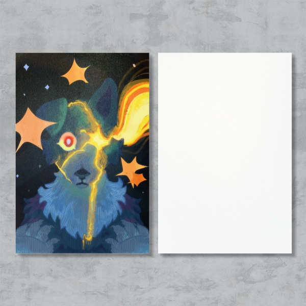 Mackenzie bluey Postcards