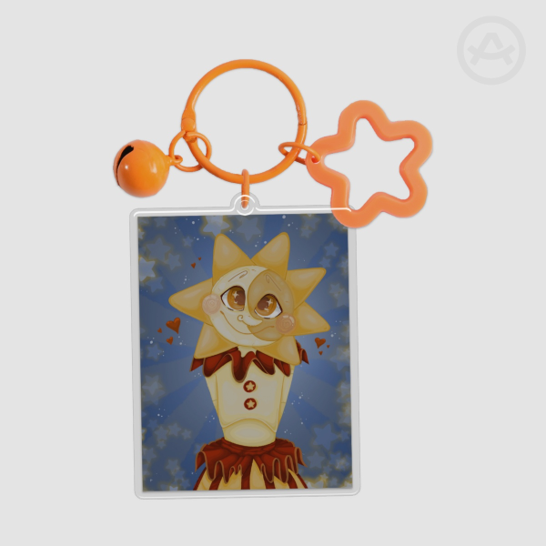 Sun FNAF Acrylic Keychain