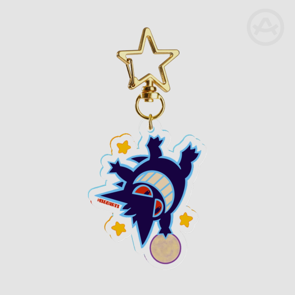 Playful Gengar Keychain