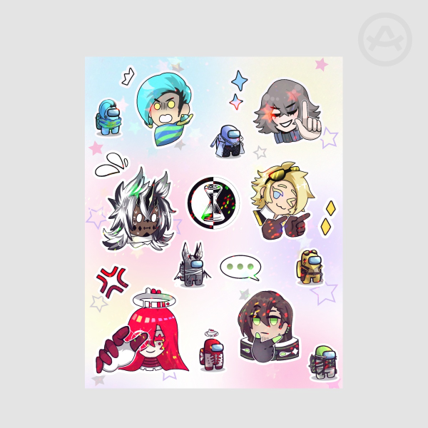 The Deposit Records - Bachelor Sticker Sheet