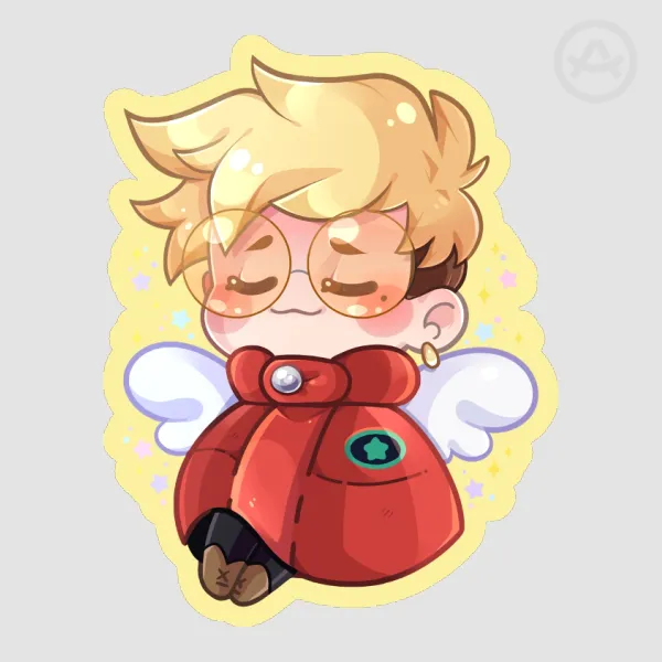 Angel Vash Sticker