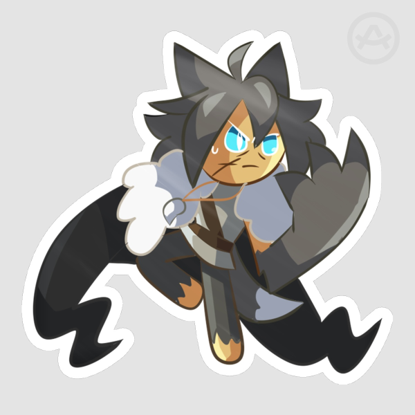 Werewolf Cookie- Sticker