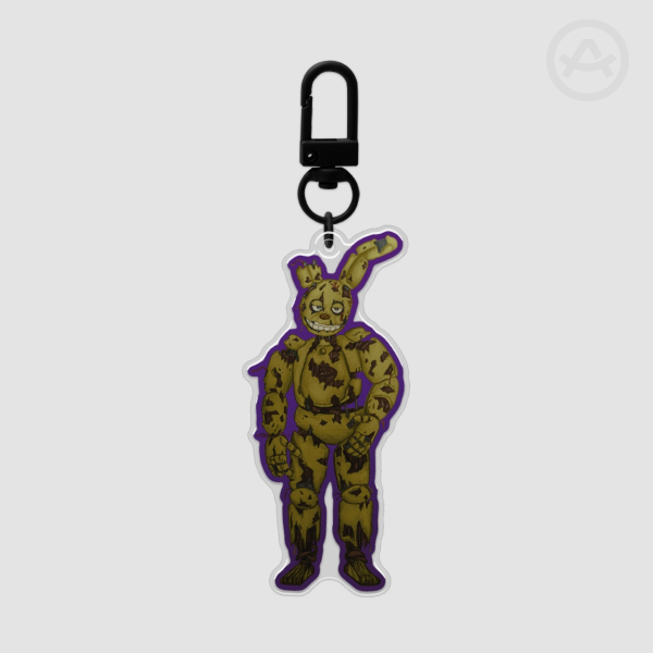 Springtrap FNAF Acrylic Keychain