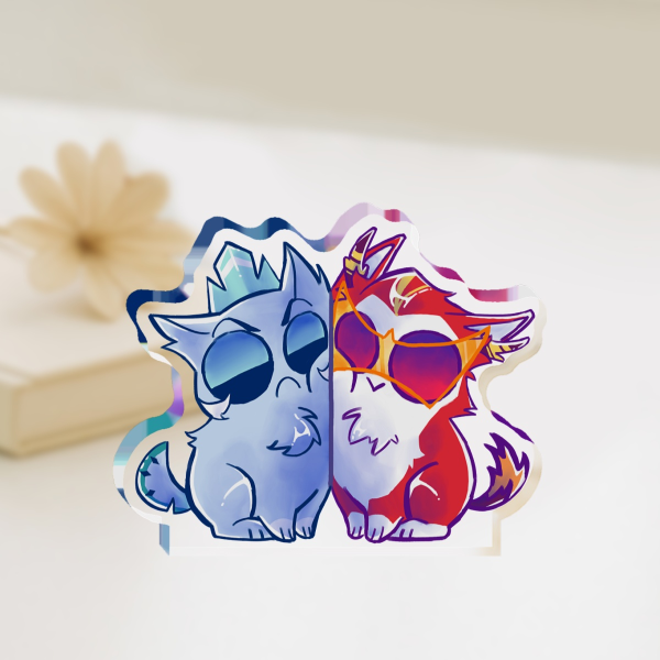 Icyago Cats Thick Acrylic Standee