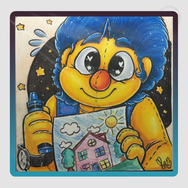 Yellow Guy DHMIS Sticker