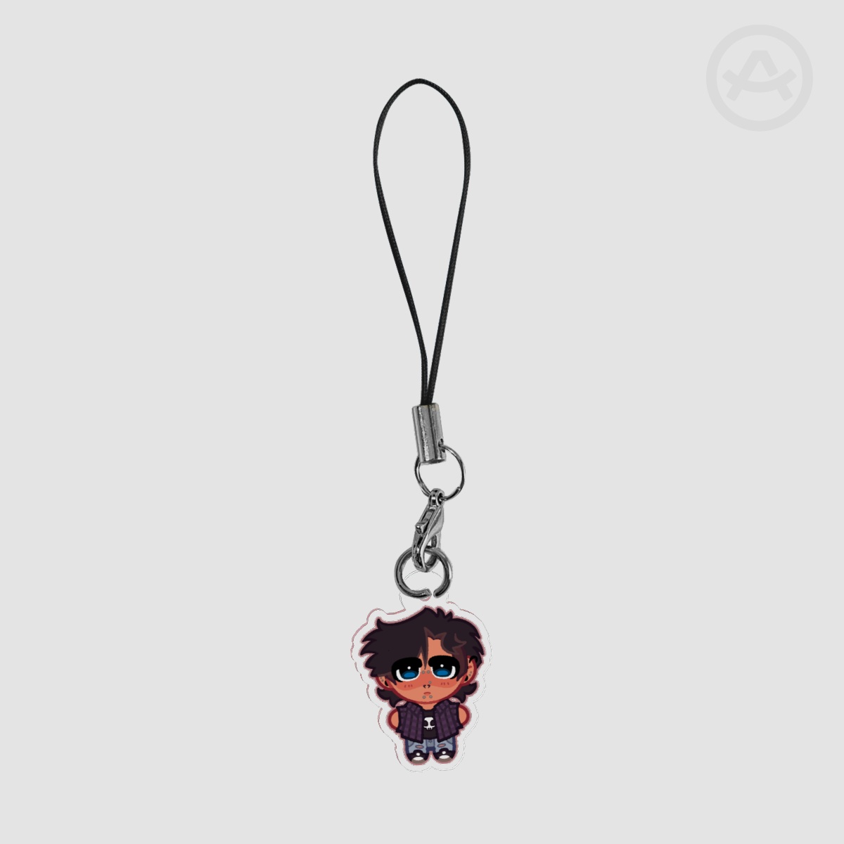 Gene Phone Charm Style Keychains