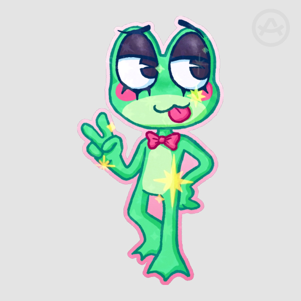 Ribbit Sticker [The Amazing Digital Circus]