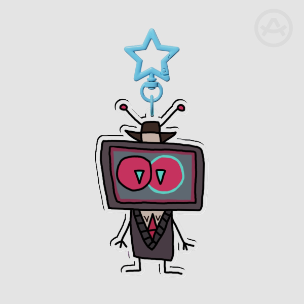 Tiny Flashback Vox Keychain