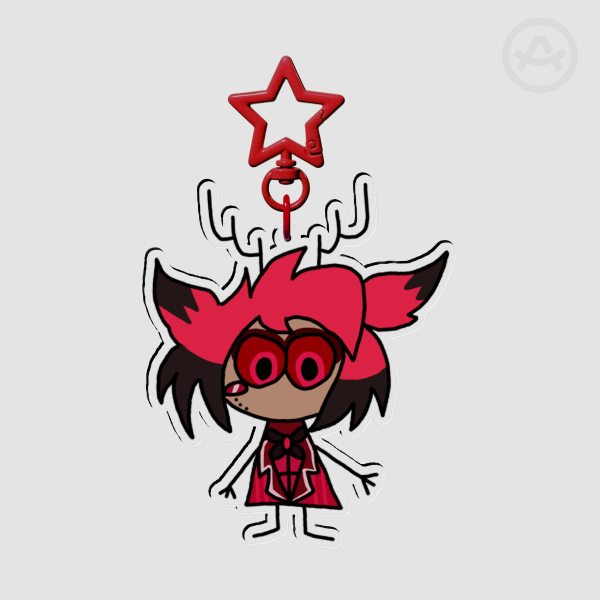 Tiny Alastor Keychain