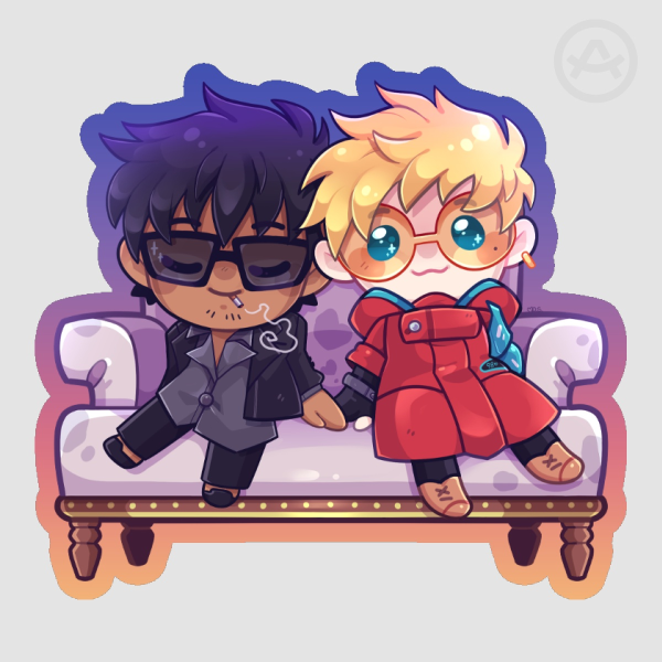 The Couch Sticker