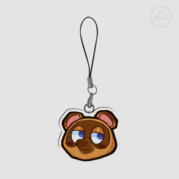 Tom Nook phone charm