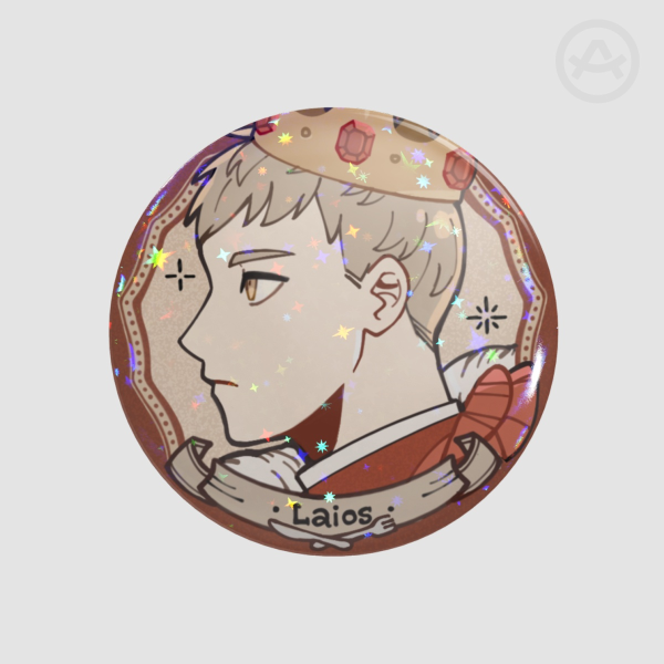 Dungeon Meshi Laios Badge