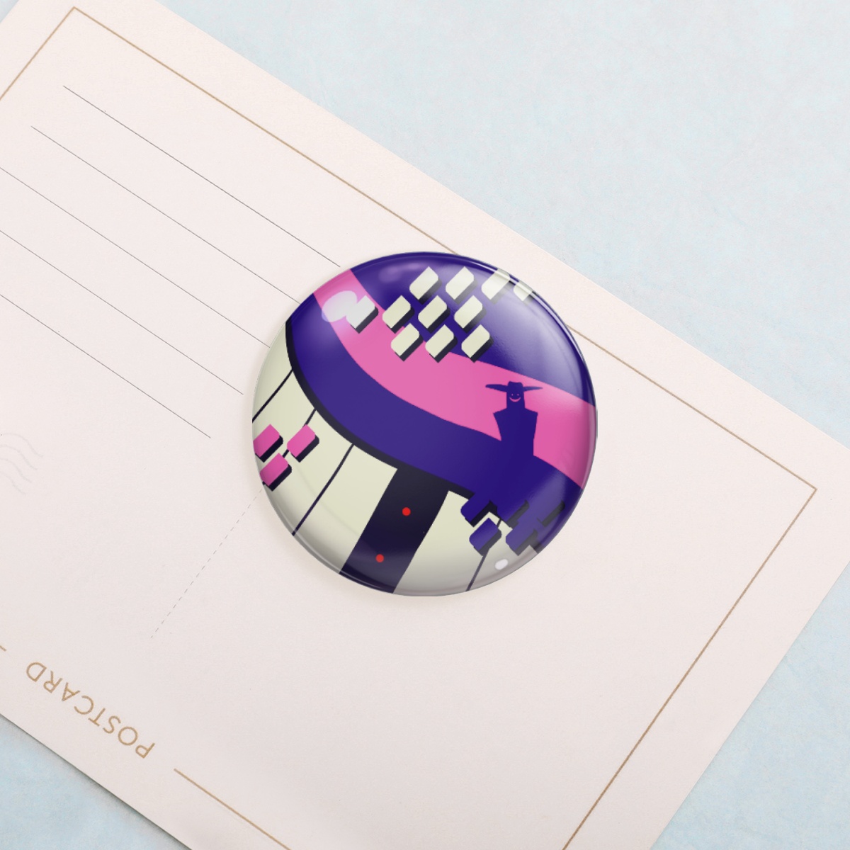 Pinstripe Pin - His Melody