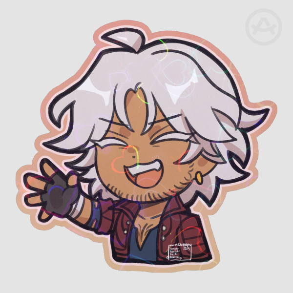 [Devil May Cry] hiya - Colored Edge Die Cut Sticker