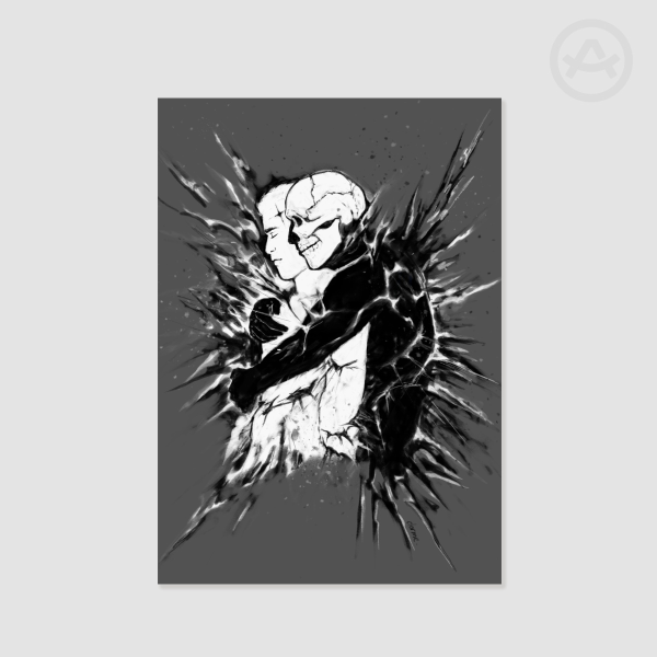 "Like a Ghost" Print