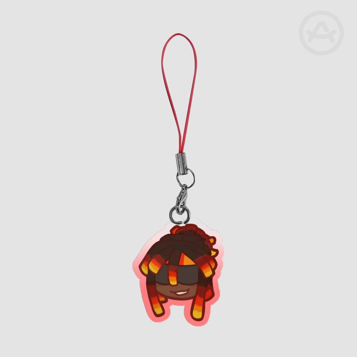 Flamefrags Phone Charm!