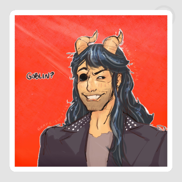 Goblin? Die Cut Sticker