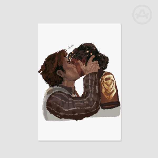 Melvik Arcane Kiss A4 Poster